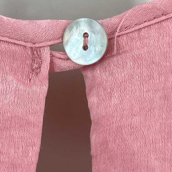 Show Me Your Mumu Gomez Mini Dress Satin Pink Size M - Picture 6 of 13